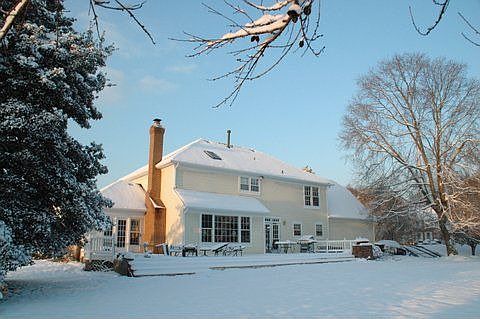 Exterior Back (Winter)