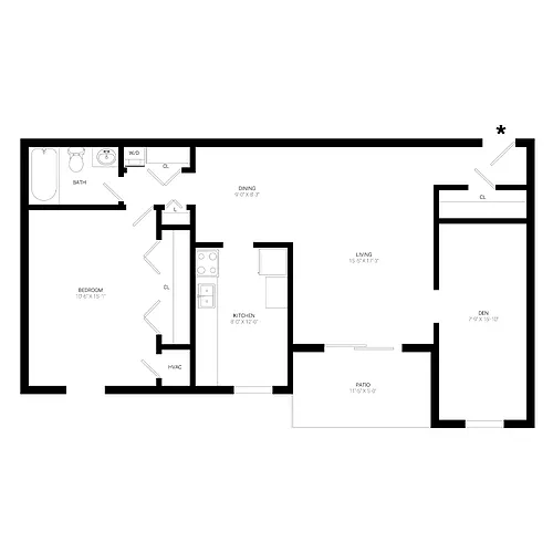 Floor plan The Sycamore