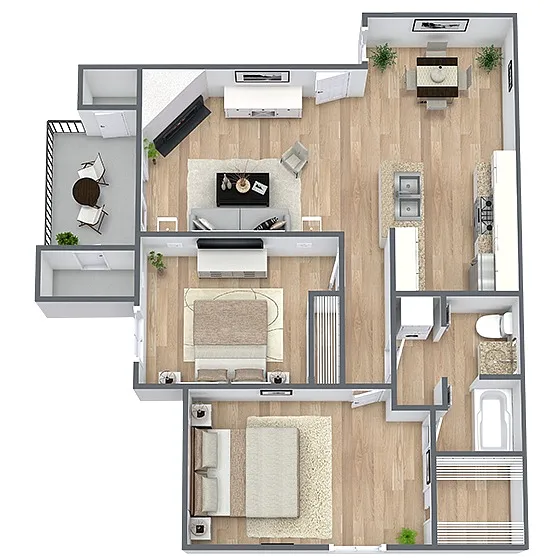 Floor plan B1