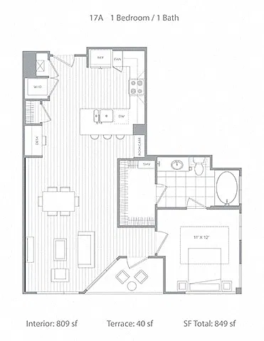Floor plan A17