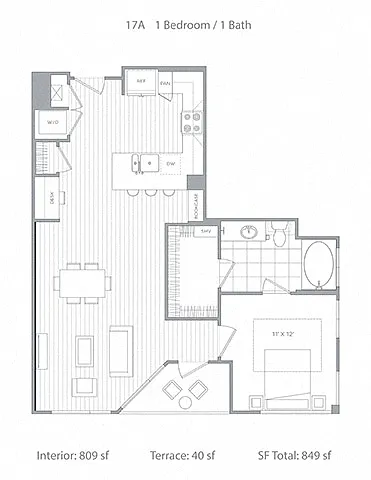 Floor plan A17