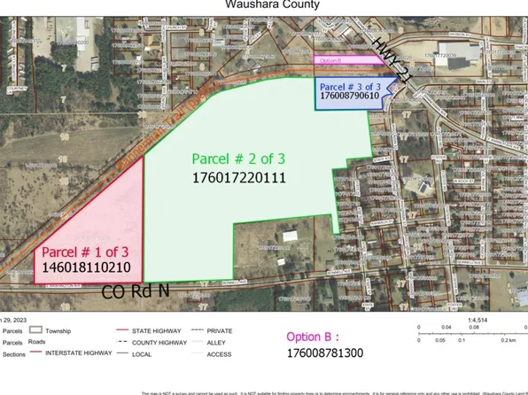Lot 2 Asbach Street #3 parcels, Redgranite, WI 54970