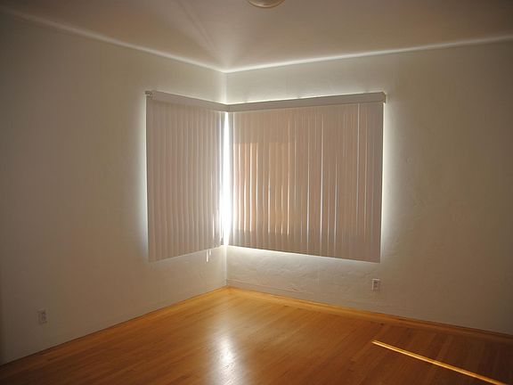 Bedroom with option of lots of natural light.