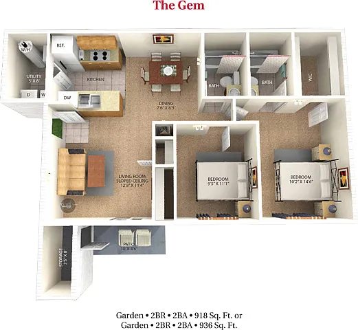 Floor plan The Gem