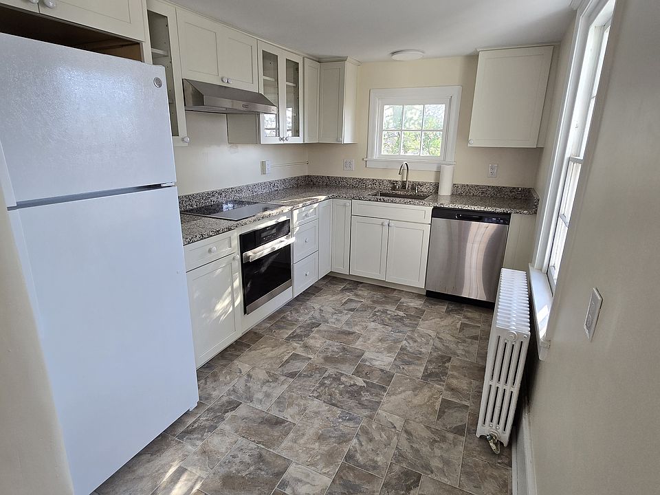 Kitchen with Dishwasher, Induction Stove, Oven, Refrigerator, Fume Hood