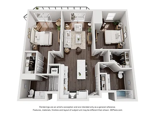 Floor plan B3