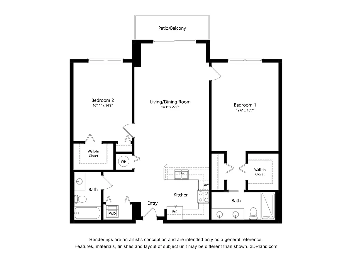 Floor plan B