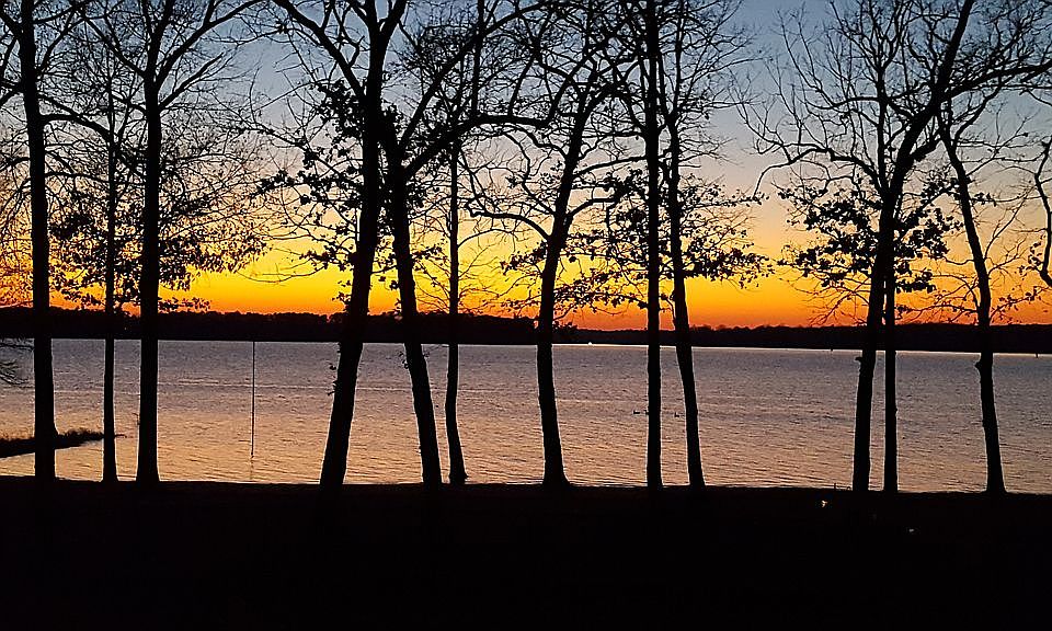 Sunset From Back Porch