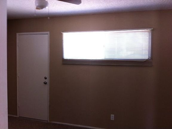 Bedroom with Back Door