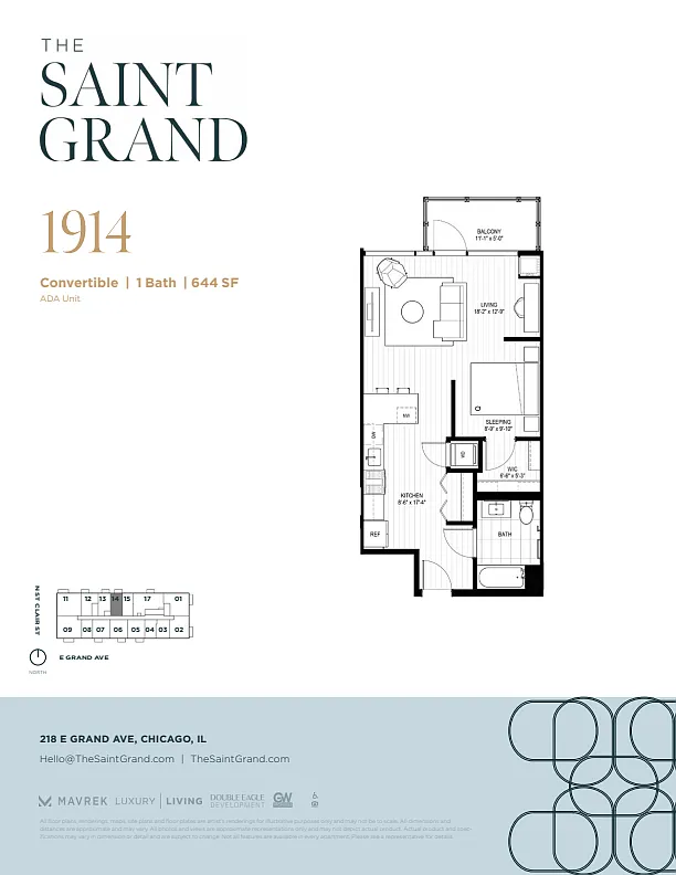 Floor plan 1914