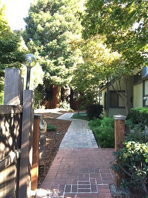 Complex entrance and mailboxes
