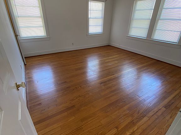 Spacious and bright bedroom with walking closet