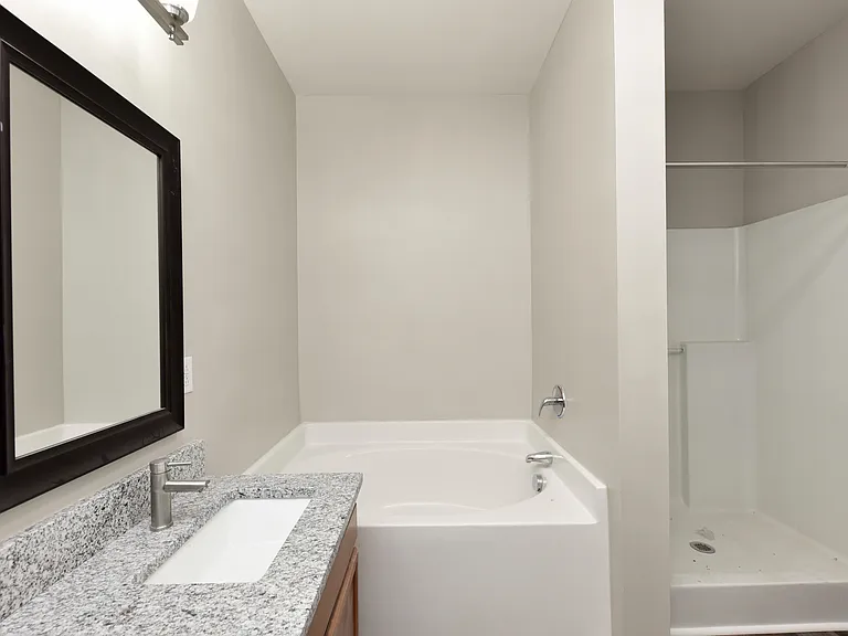 Bathtub & Stand up Shower