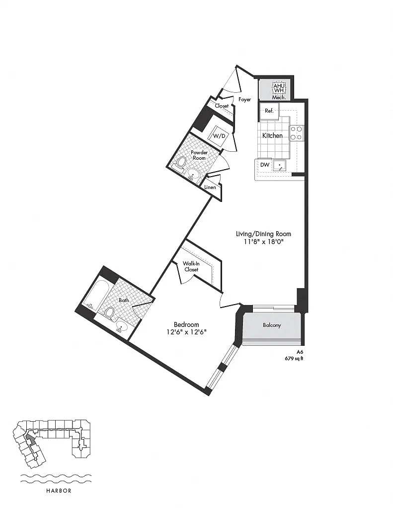 Floor plan A6