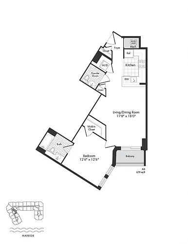 Floor plan A6
