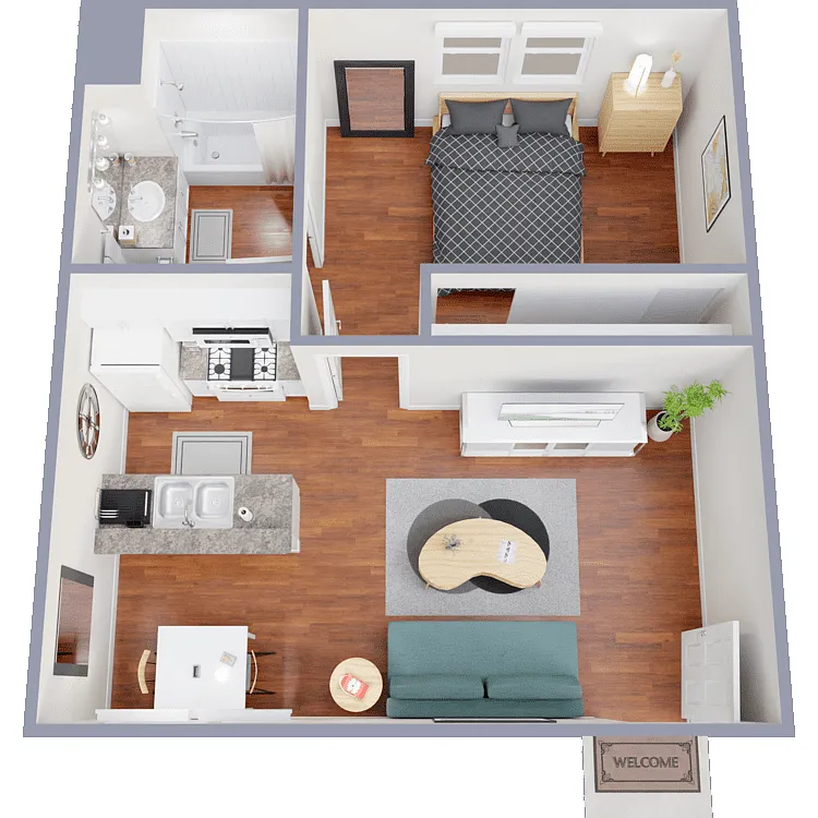 Floor plan The Capri