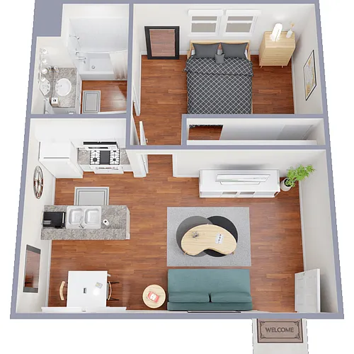 Floor plan The Capri