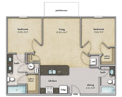 Floor plan Vermillion
