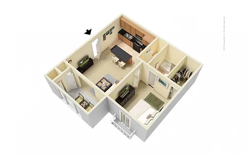 Floor plan Springdale
