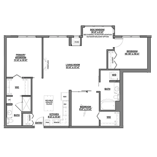 Floor plan D1
