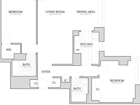 2nd image of 1 Columbus Pl APT N23b