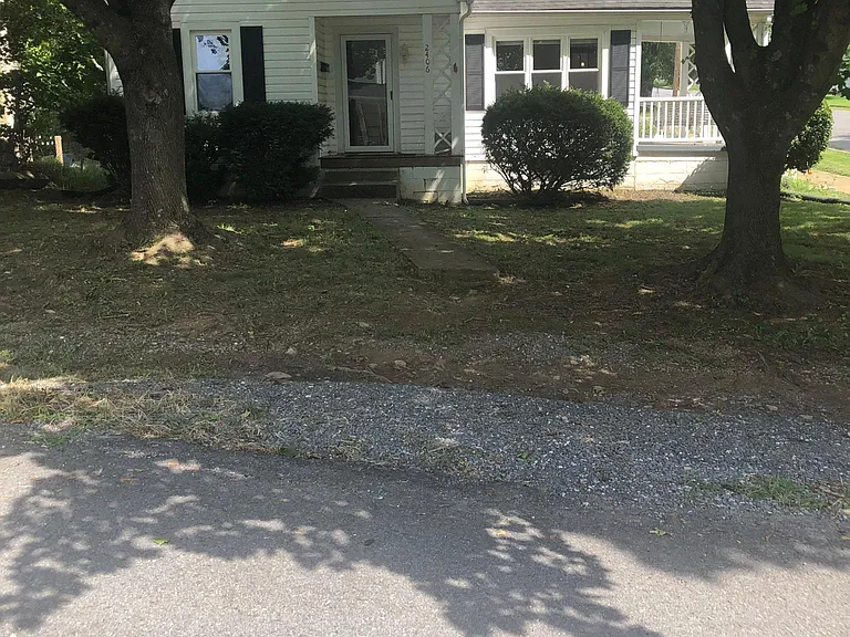 Front of house on Birch Avenue