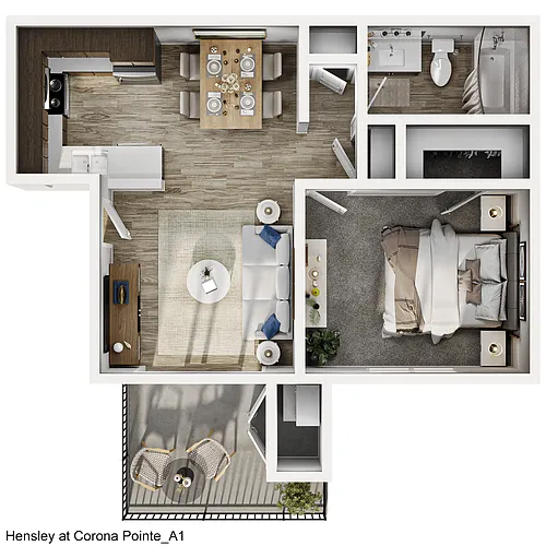Floor plan A1