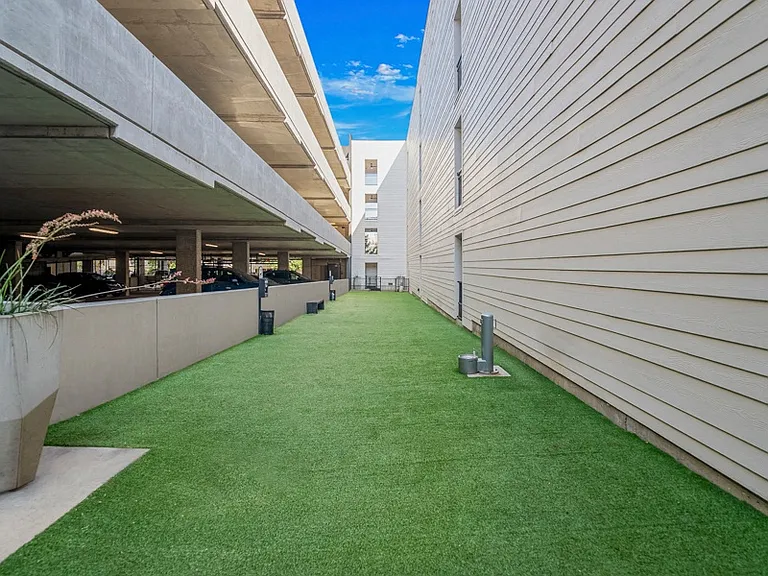 Onsite dog park for our four-legged residents