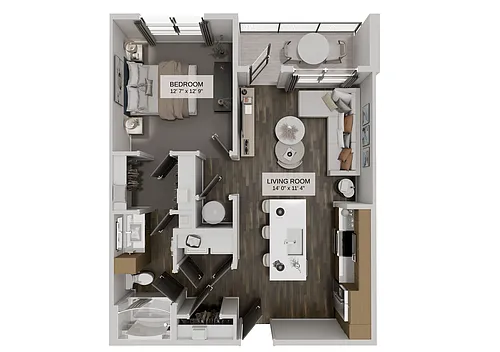 Floor plan The Synergy Plus (A1B)