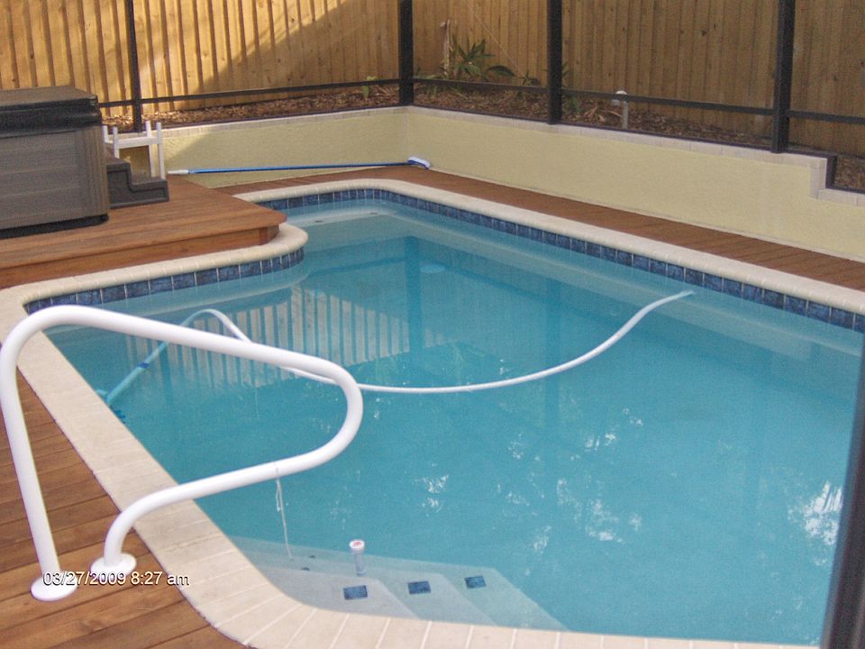 pool and hot tub
