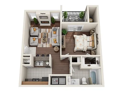 Floor plan The Aspen