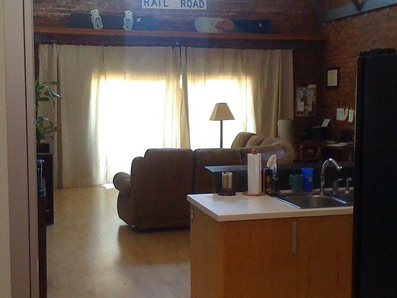 1920's red brick walls, unique to this unit, no shared walls - for sound barrier