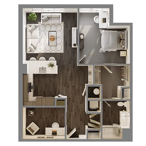 Floor plan A9D