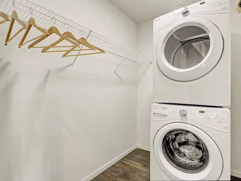 Sparc Apartments Closet and Washer and Dryer