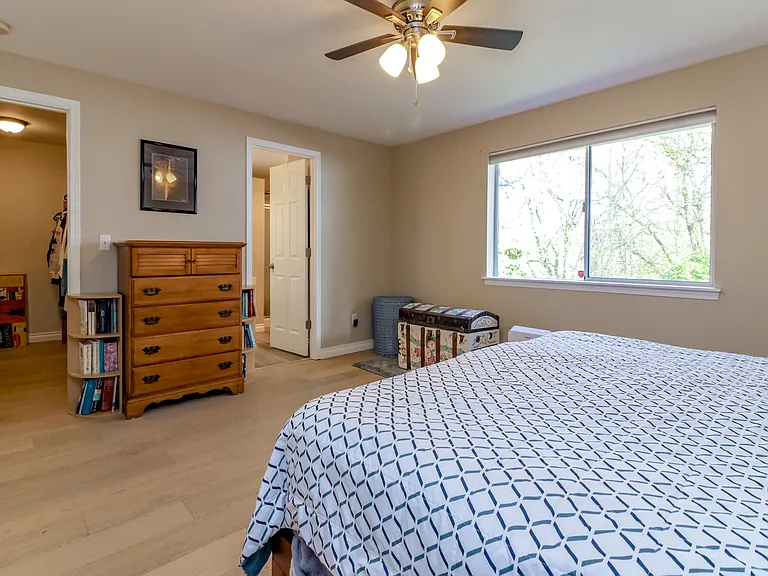 Primary Bedroom with walk in closet