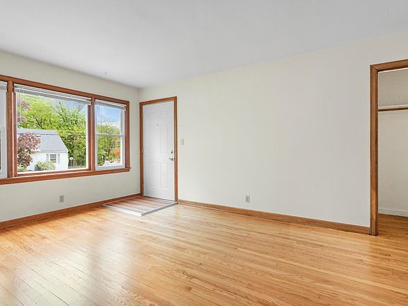 Bedroom #2 w/ closet area on the right