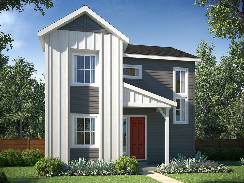 Elevation A - Colorado Farmhouse