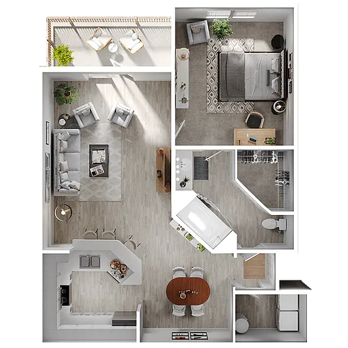 Floor plan Peregrine