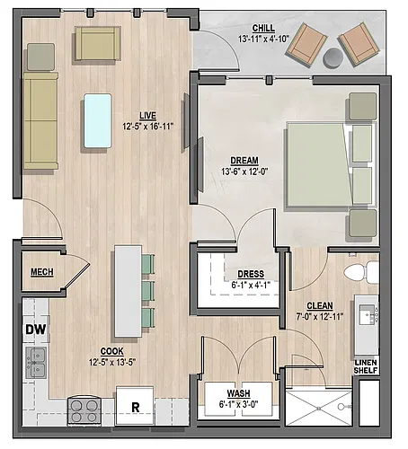 Floor plan Arden I