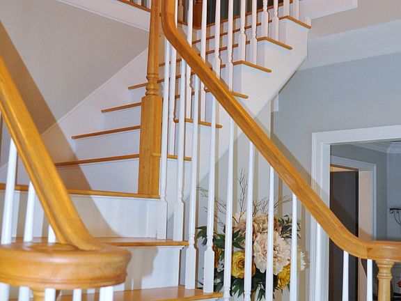 Two story foyer