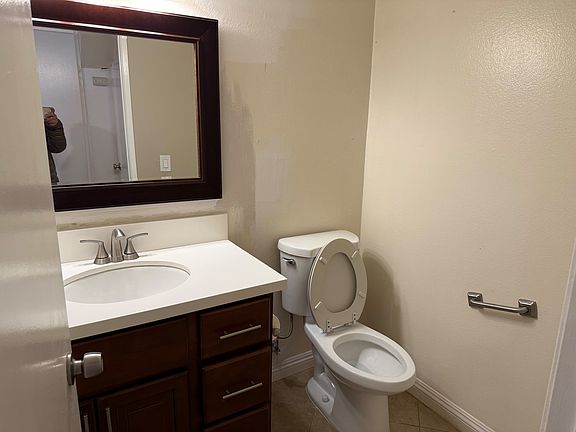 Half bathroom downstairs