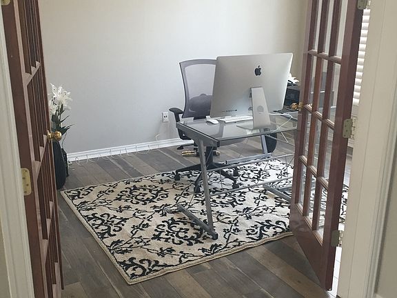 Office with French Doors