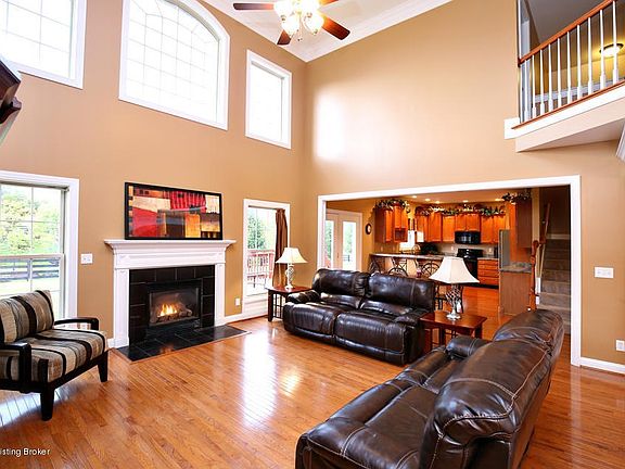 Great Room with beautiful windows for li