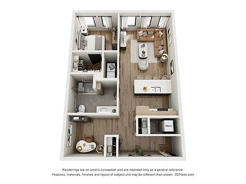 Floor plan A15