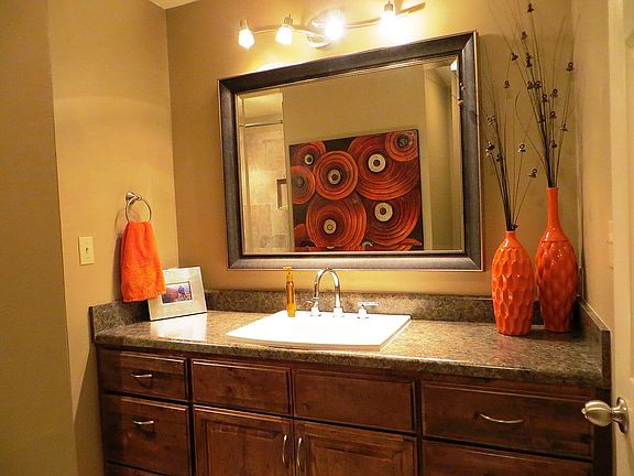 Master bath vanity