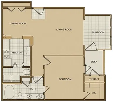 Floor plan The Crawford