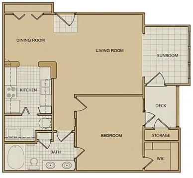 Floor plan The Crawford