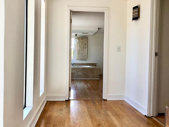 Windowed upstairs hallway