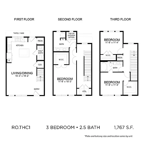 Floor plan RO.THC1