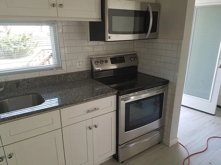 New stove and microwave